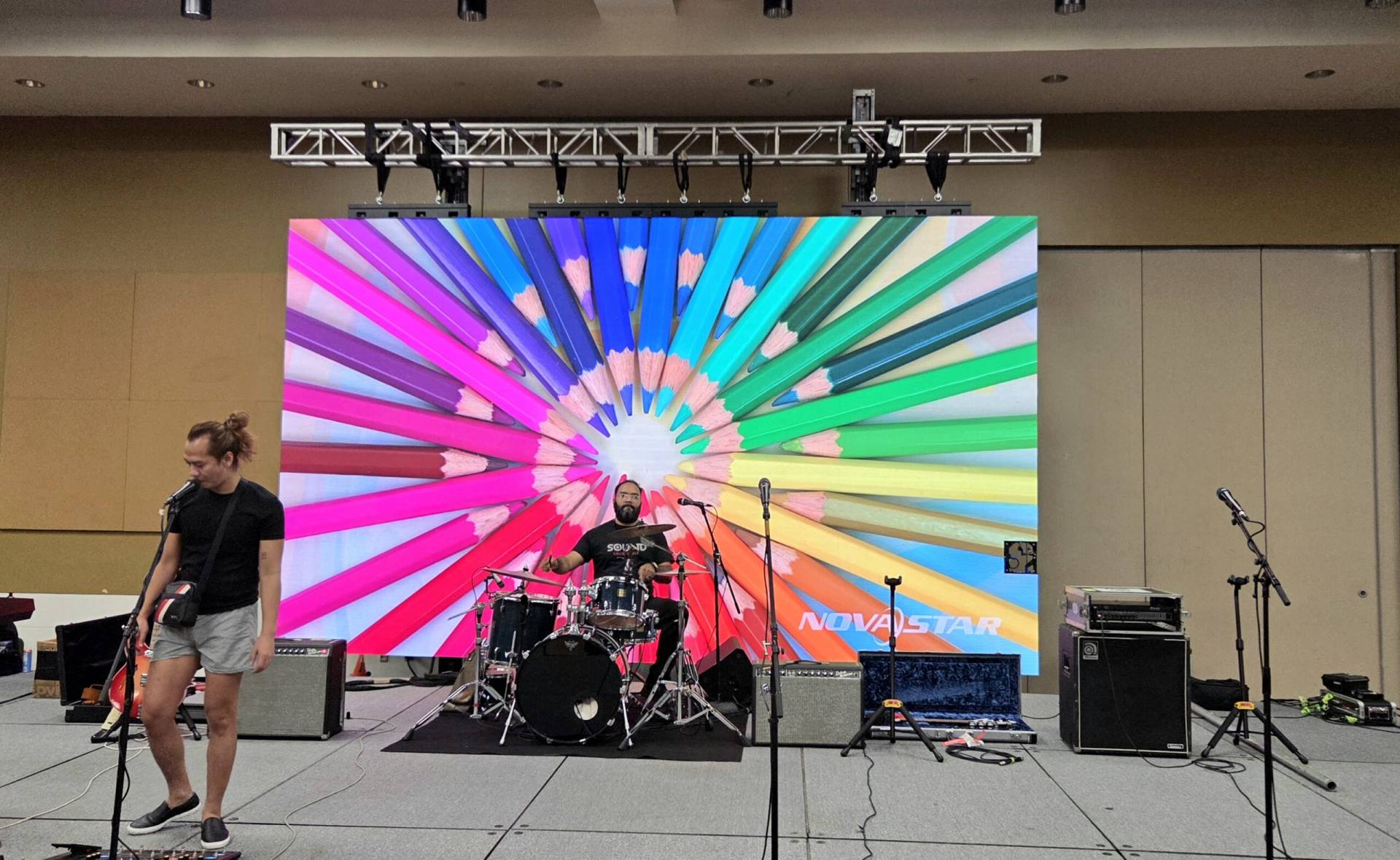 LED Wall for music event